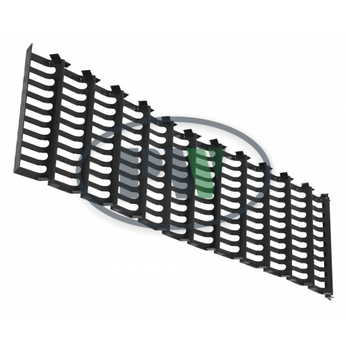Straw walker cover grate 1,5 mm